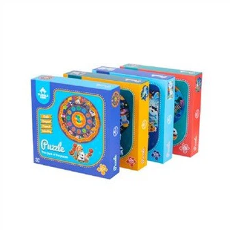 विंटेज कार्डबोर्ड आरा पहेलियाँ